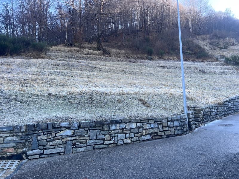 Terrain avec projet approuvé pour 4 maisons à Lugano-Valcolla (7)