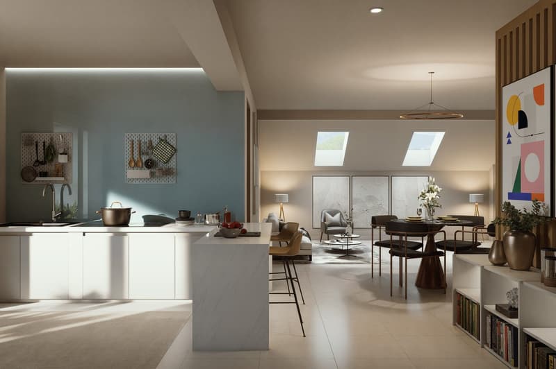 Appartement neuf de 2,5 pièces à Autigny avec balcon et 1 parking (LOT 5) (7)