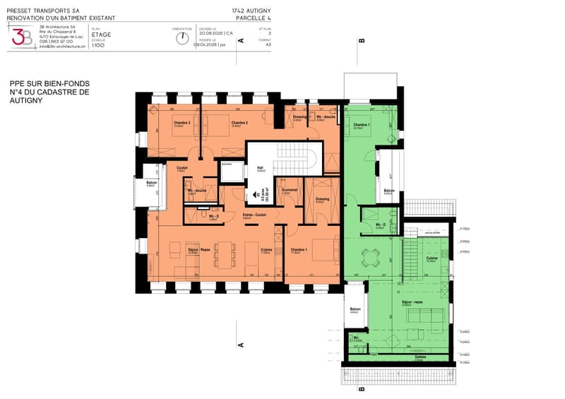 Duplex neuf de 2,5 pièces à 15 min de Fribourg, Le Clos d'Autigny (LOT 6) (11)