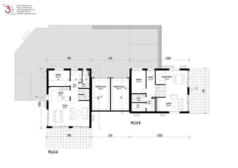 Villa jumelle neuve de 5,5 pièces, 587 m² de terrain, Payerne (8)