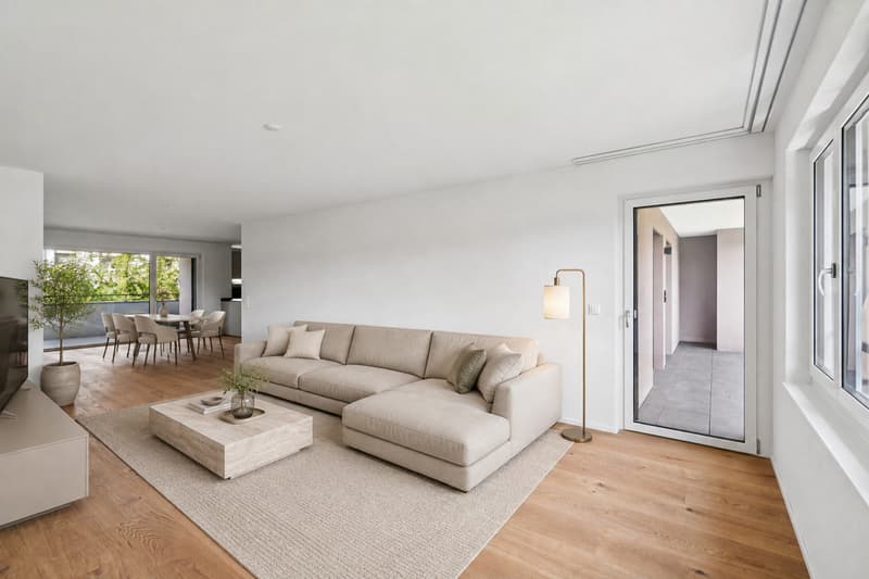 Moderne 4.5-Zimmerwohnung mit drei gedeckten Balkonen (3)
