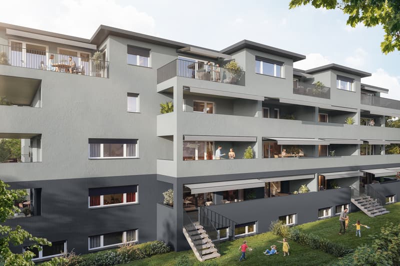 Garten-Maisonette Wohnung 4.5 Zimmer (4)