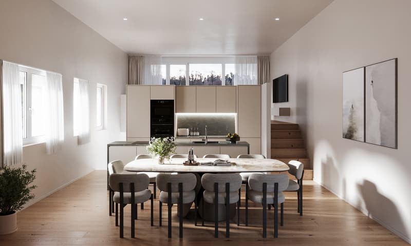Garten-Maisonette Wohnung 4.5 Zimmer (1)