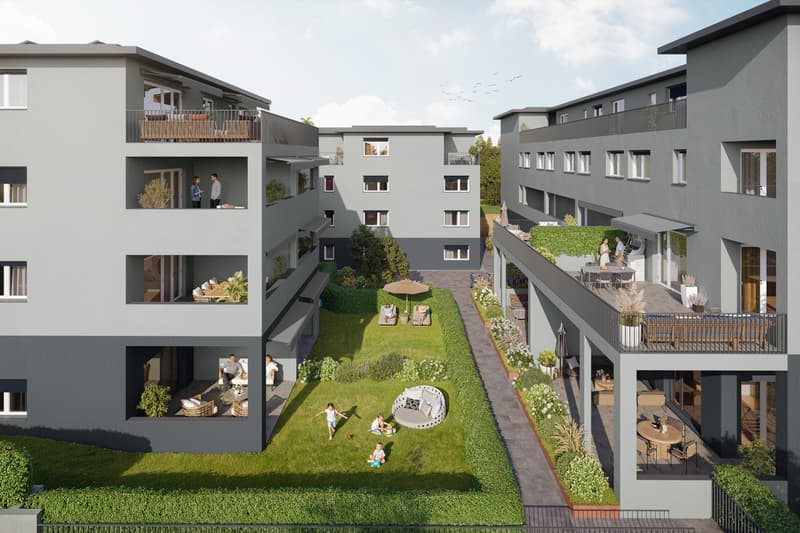 Garten-Maisonette Wohnung 4.5 Zimmer (3)