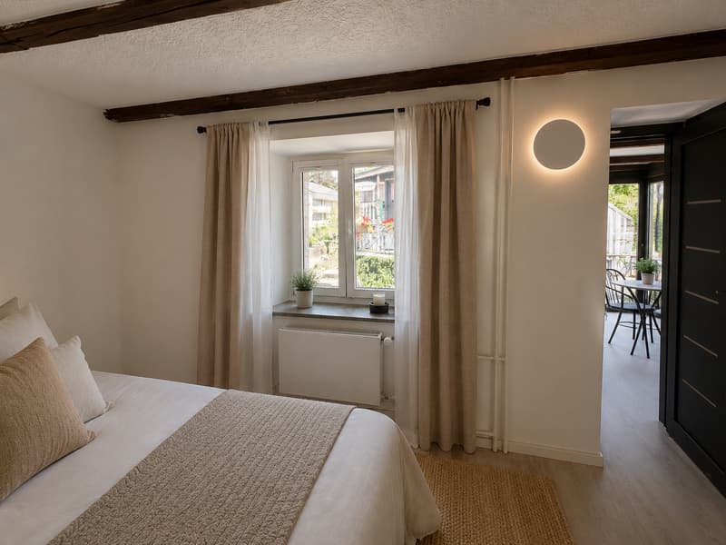 Appartement 1 pièce avec balcon à Buckten – disponible immédiatement ! (2)