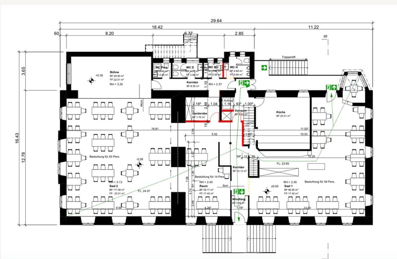 Restaurant space for rent in Reinach AG (3)