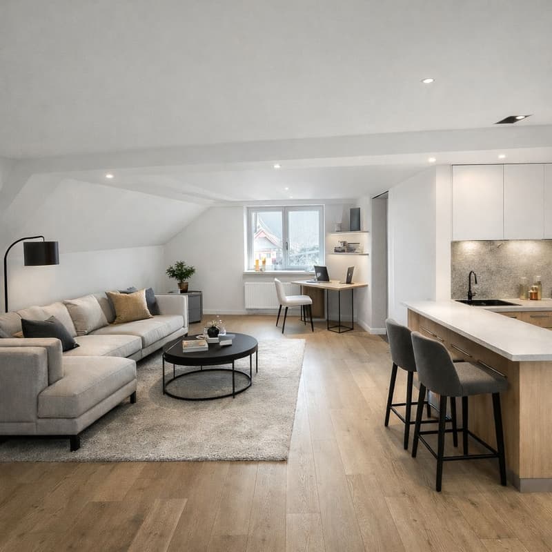 2.5-Zimmer-Wohnung in Buckten ! Frisch Renoviert ! (1)