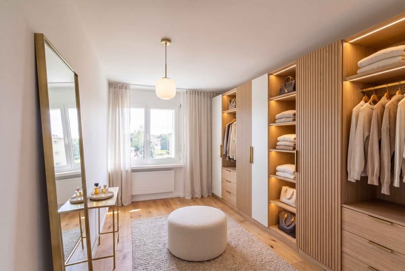 Arbeits- oder Ankleidezimmer