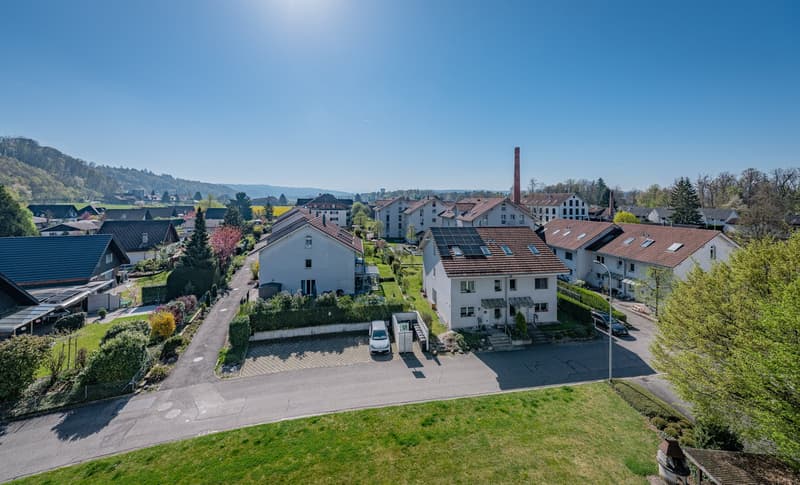 Weitsicht vom Balkon