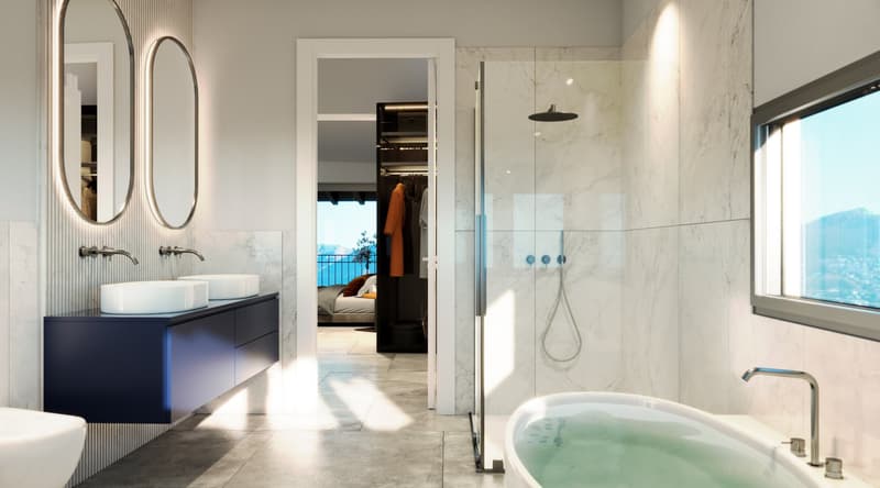 Elegante Villa di 6.5 locali con Vista Panoramica a Lugano – Disponibile Subito (8)