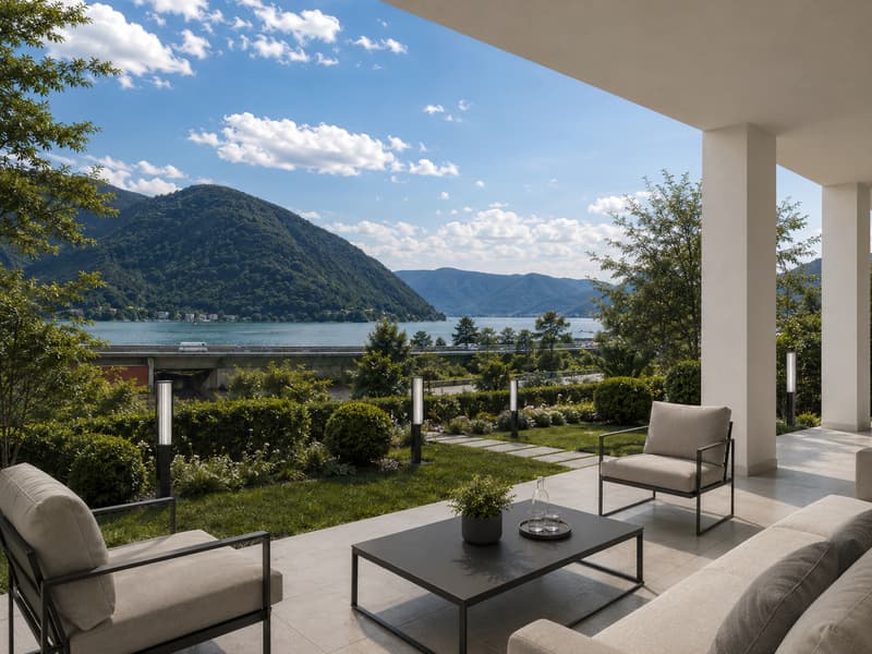 Nuovi Appartamenti Esclusivi con Vista Lago a Melano (16)