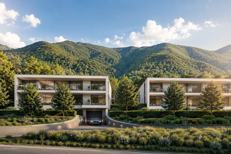 Nuovi Appartamenti Esclusivi con Vista Lago a Melano (1)