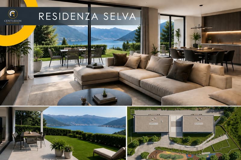Nuovi Appartamenti Esclusivi con Vista Lago a Melano (2)