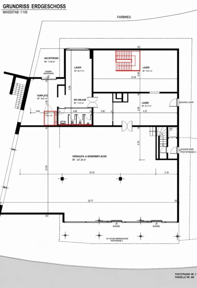 Grundriss Erdgeschoss