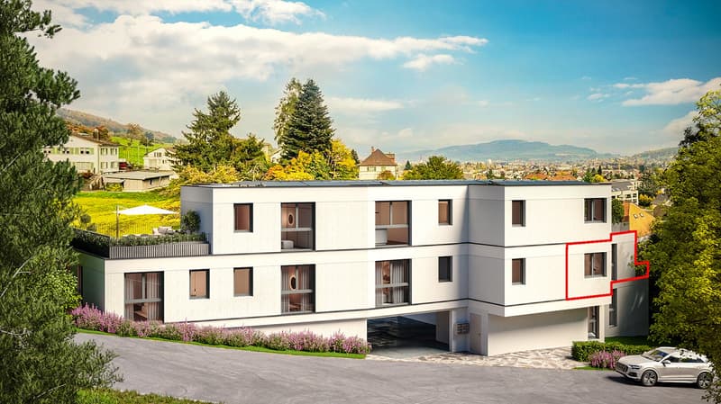 Aussenansicht - Wohnung Nr. 02