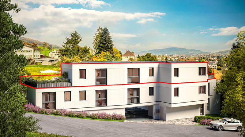 Aussenansicht - Wohnung Nr. 04