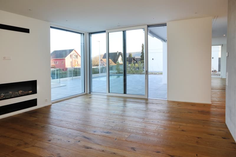 Oberwil Meilleure Situation : Villa Exclusives de 6 Pièces avec Piscine, Jardin & Appartement Indépendant (11)