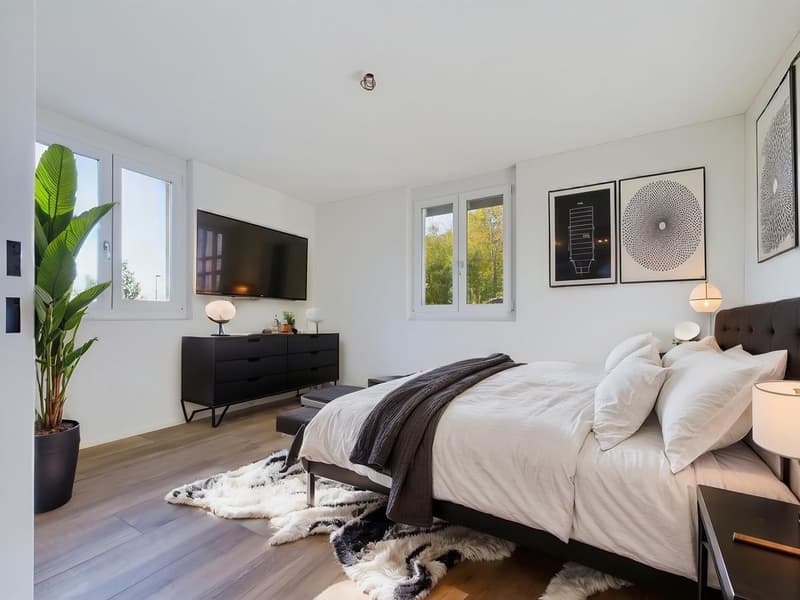 New building with 2 modern apartments and plenty of space for your pets (6)