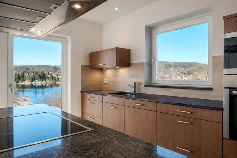 Contemporary 5.5-room villa, Lake Joux view - Le Pont (9)