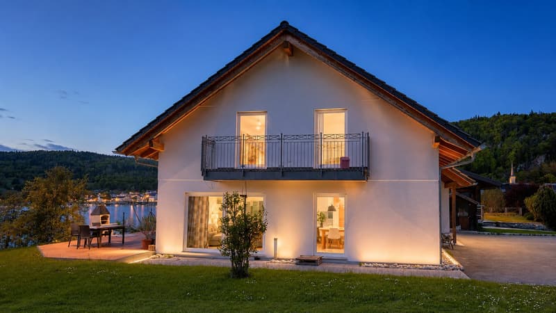 Contemporary 5.5-room villa, Lake Joux view - Le Pont (13)
