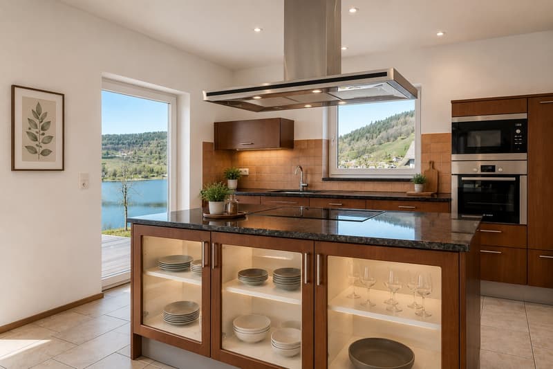 Villa contemporaine de 5.5 pièces, vue lac de Joux - Le Pont (10)