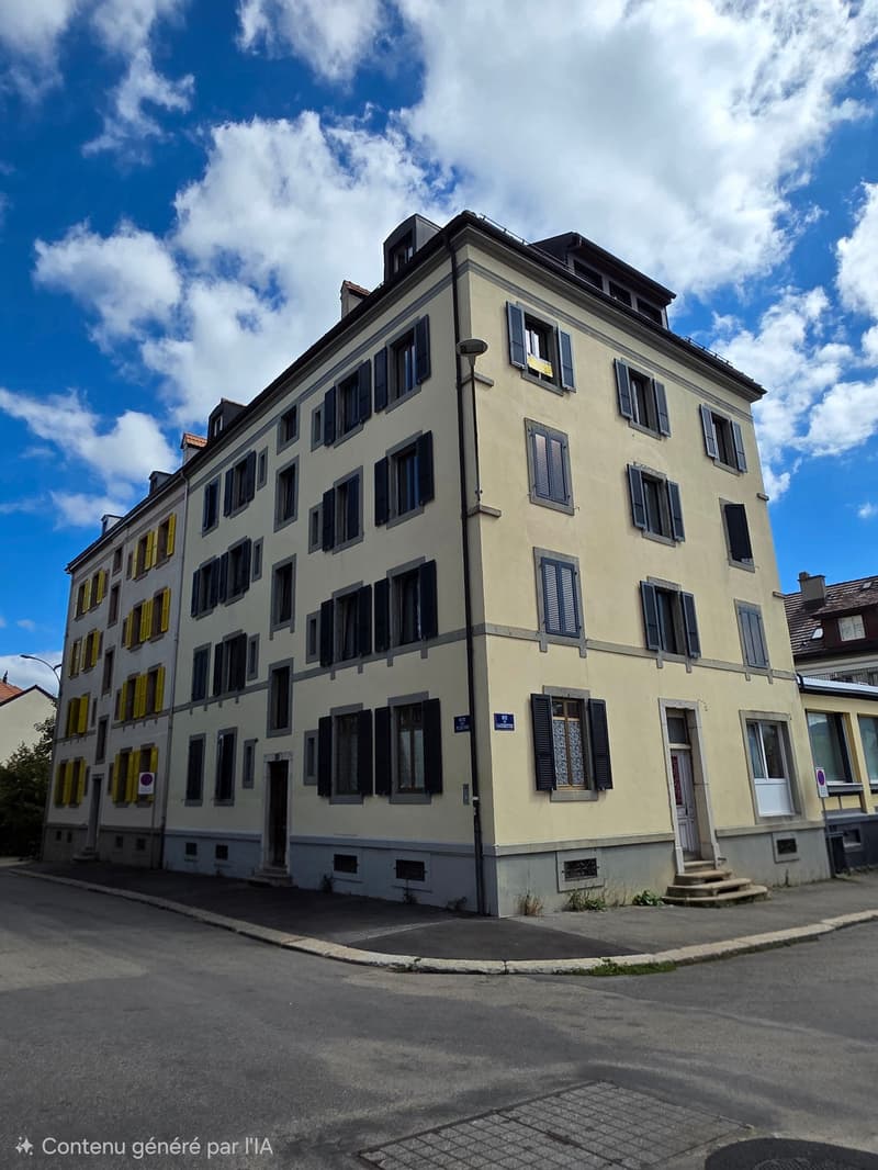 Charmant appartement de 3 pièces rénové avec balcon – La Chaux-de-Fonds (2)