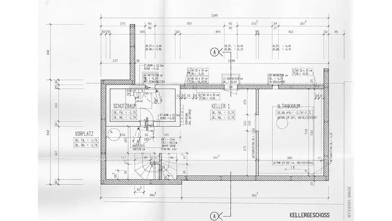 Grundriss UG EFH