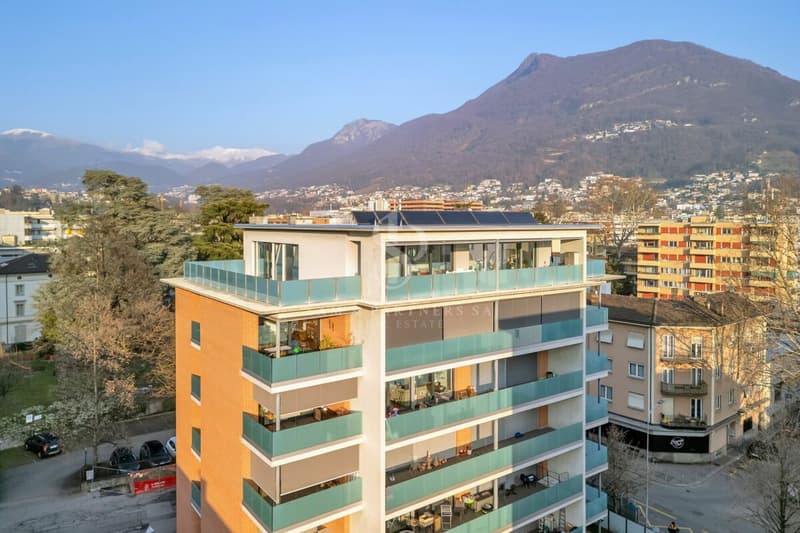 Soleggiato Attico in città (16)