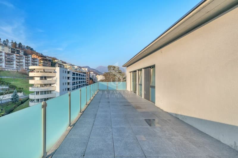 Soleggiato Attico in città (5)