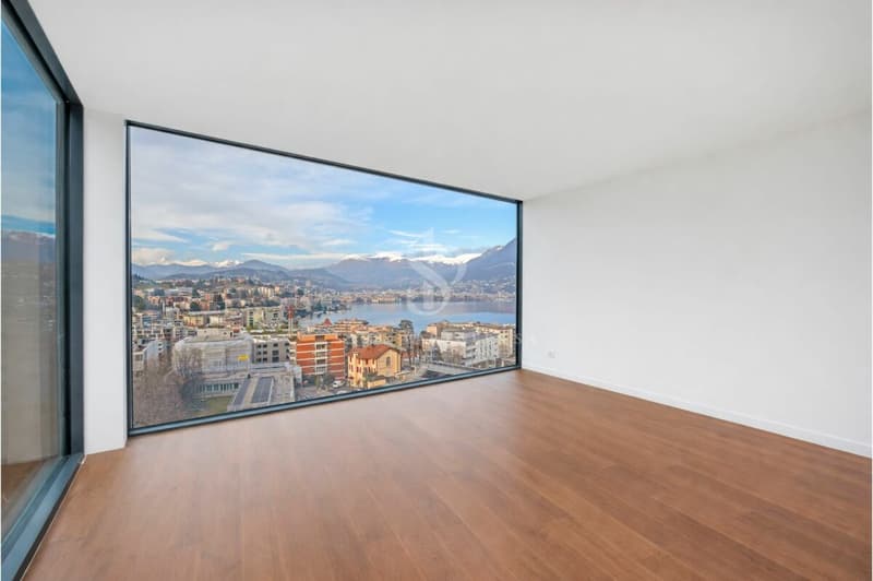Appartement en attique avec vue sur le lac et la ville (8)