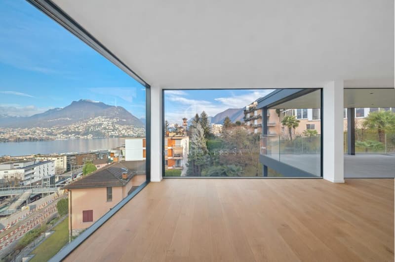 Appartement en attique avec vue sur le lac et la ville (4)