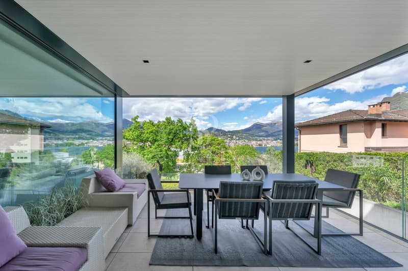 Appartement moderne avec vue sur le lac à Paradiso (2)