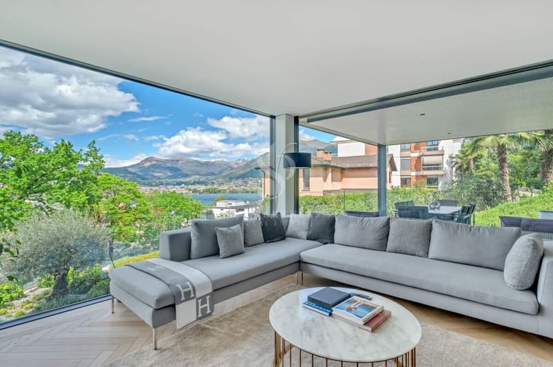 Moderno appartamento con vista lago a Paradiso (1)