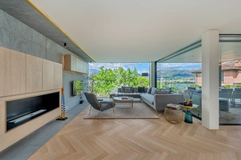 Appartement moderne avec vue sur le lac à Paradiso (3)
