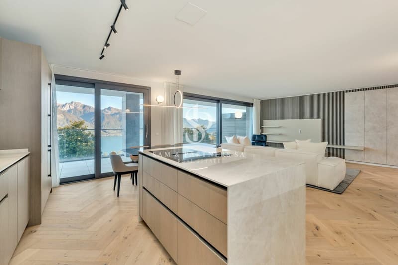 Penthouse avec toit-terrasse et vue sur le lac (5)