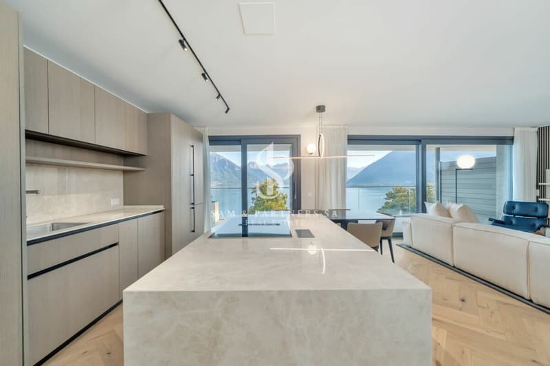 Penthouse avec toit-terrasse et vue sur le lac (4)