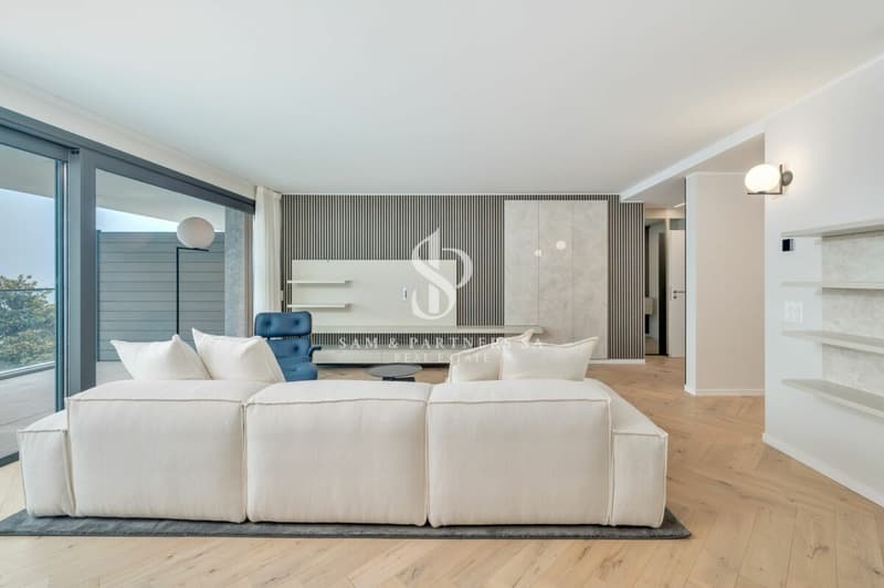 Penthouse avec toit-terrasse et vue sur le lac (6)