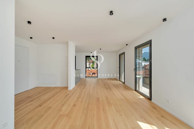 Moderno 3.5 locali con vista lago (4)