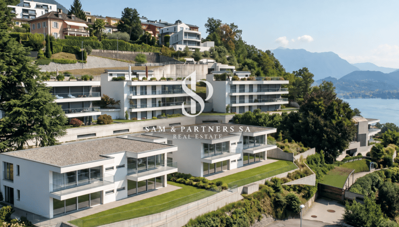 L'eleganza di abitare con vista lago e giardino (1)