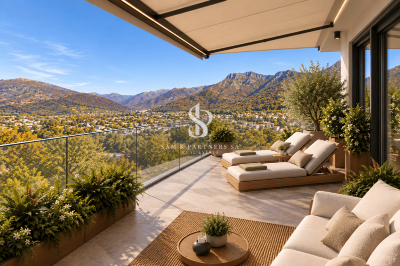 Attico con Rooftop e vista lago (8)