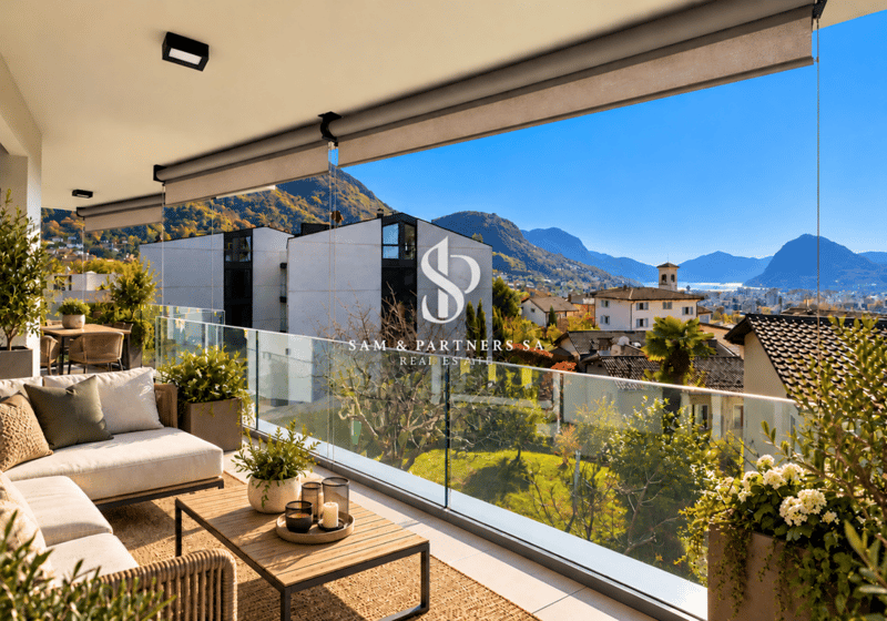 Attico con Rooftop e vista lago (3)