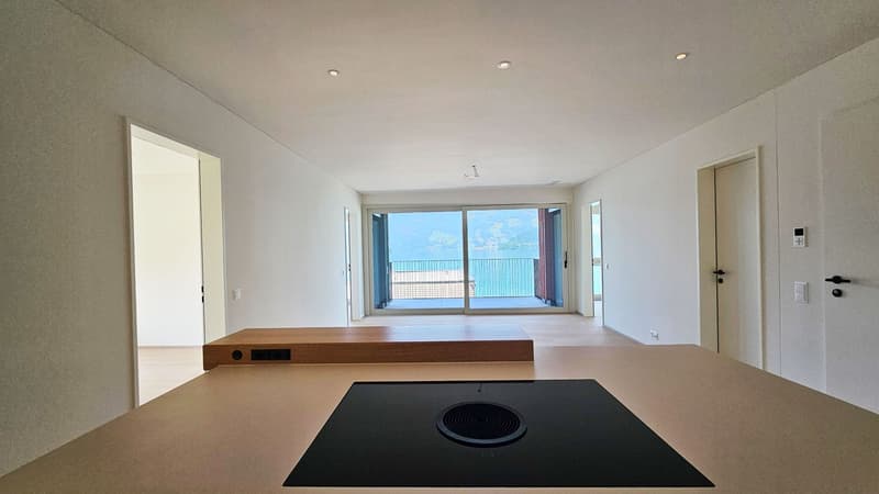 Modern 5.5-room apartment with direct lake view in Beckenried (2)