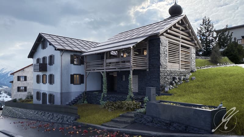 CASA SUT BASELGIA:Engang/Garage