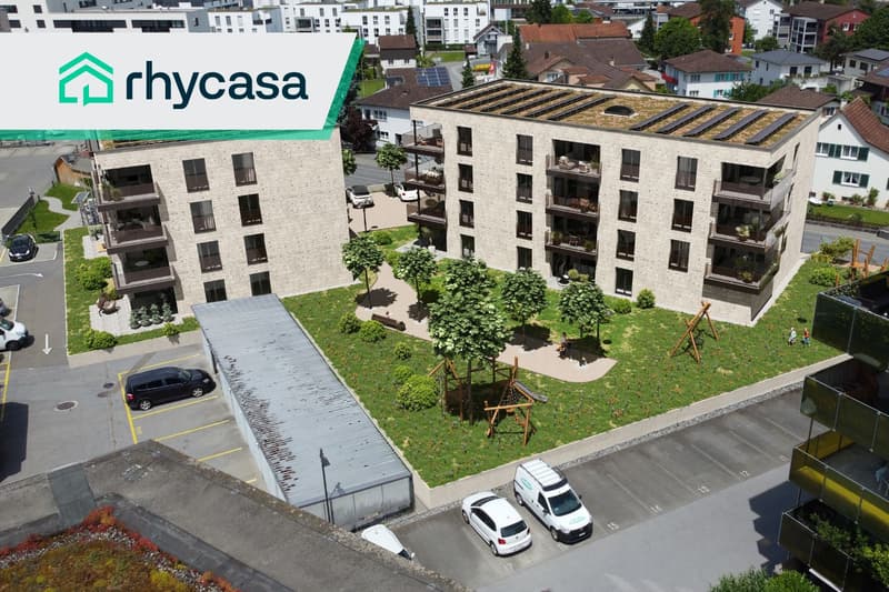 New construction project "Widnau West" - Garden apartment in a quiet central location with many extras (1)
