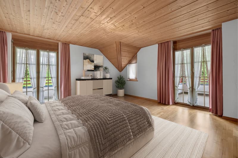 Casa di campagna affascinante con piscina esterna e garage per 4 auto (5)