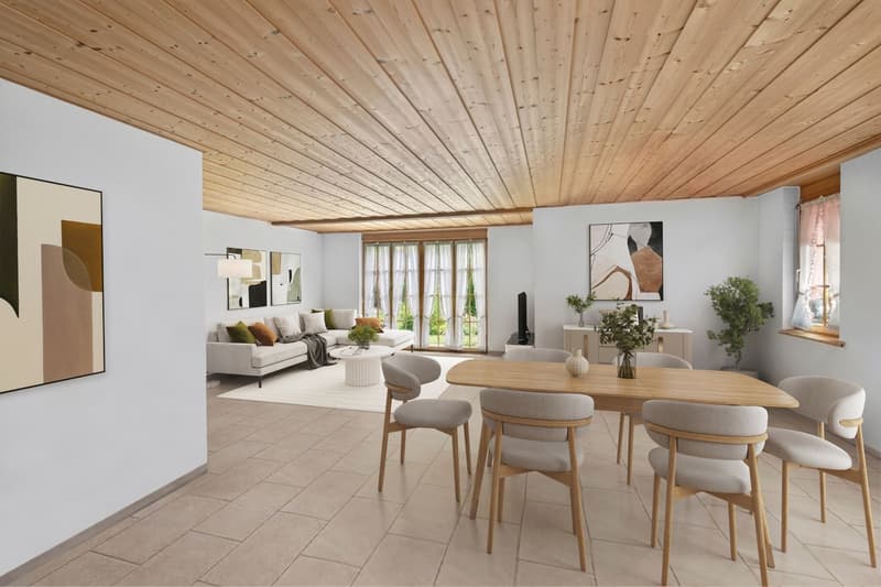 Casa di campagna affascinante con piscina esterna e garage per 4 auto (2)