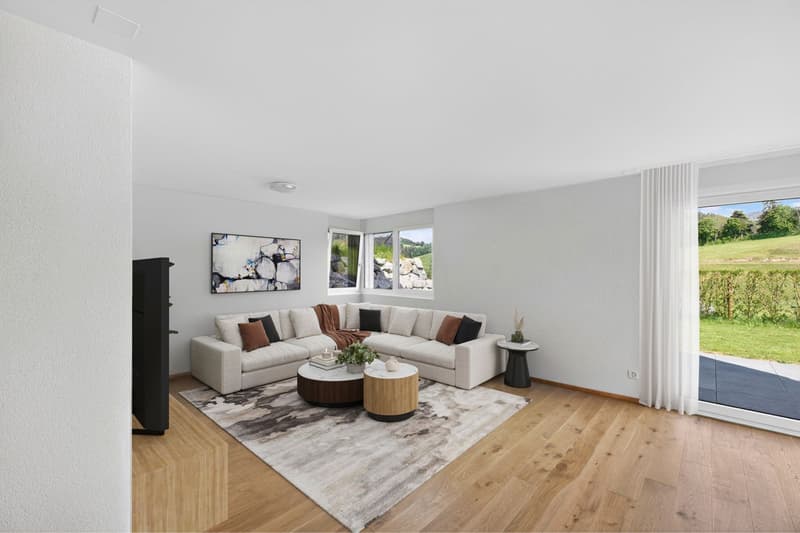 Sunny single-family house with modern architecture and high-quality construction (2)