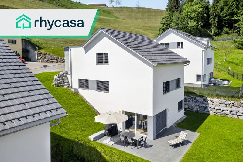 Sunny single-family house with modern architecture and high-quality construction (1)