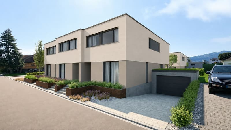 Neubauprojekt «Aurea Quartier» – 5.5-Zimmer-Doppelhaushälfte an ruhiger Lage in Au (9)