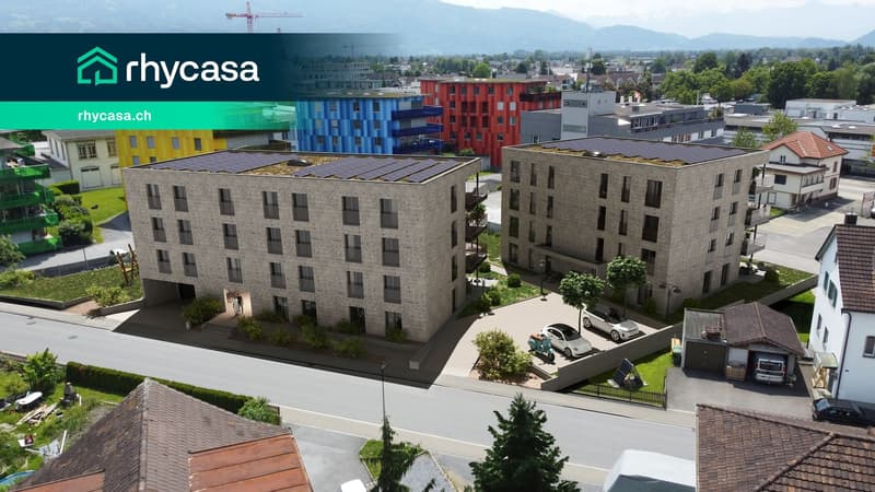 Neubauprojekt "Widnau West" - 4.5-Zimmer-Wohnung an ruhiger Zentrumslage mit vielen Extras (1)